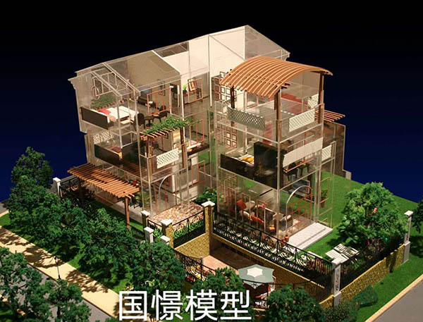 定南县建筑模型