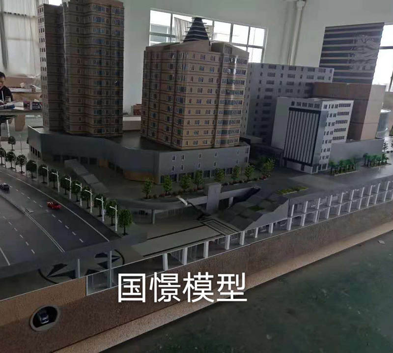 定南县建筑模型