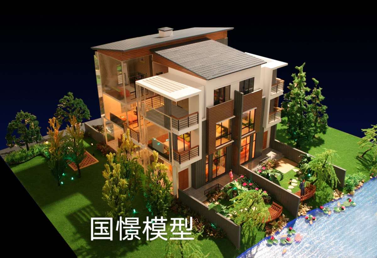 定南县建筑模型