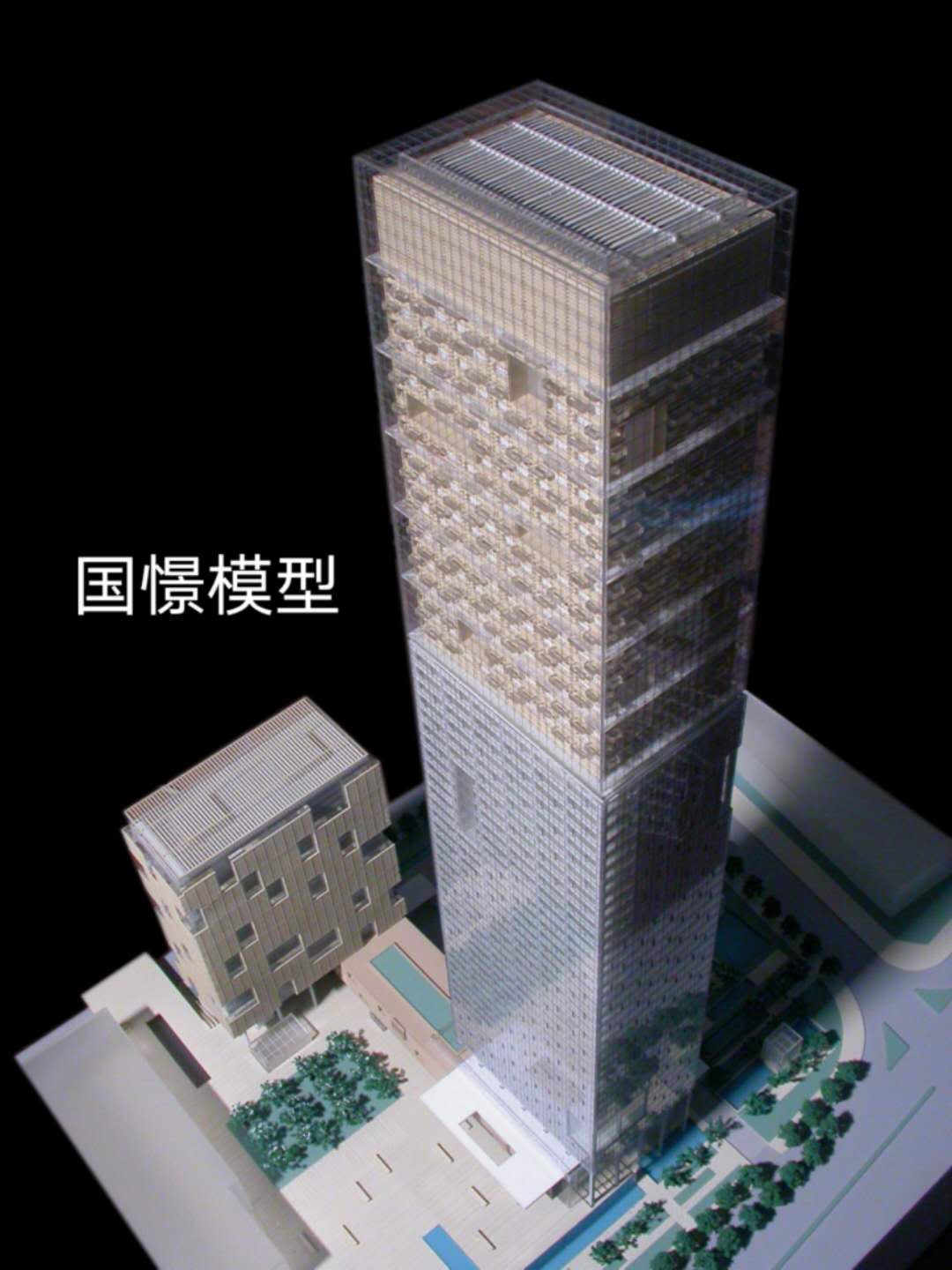 定南县建筑模型