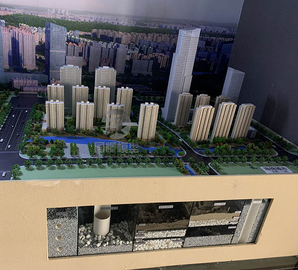 定南县建筑模型